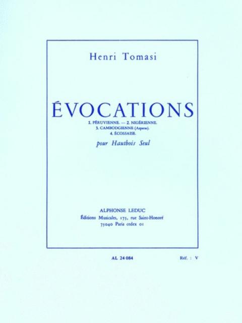 Evocations For Oboe