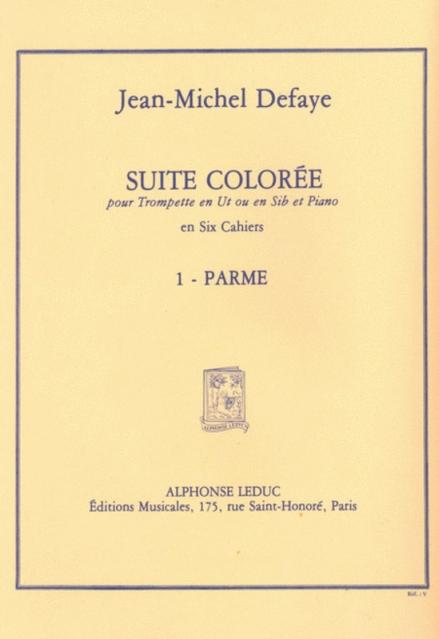 Suite Coloree No 1 Parme Trumpet/piano