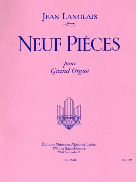 Nine Pieces For Organ Op 40