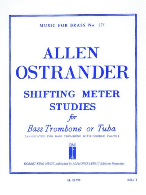 Shifting Meter Studies For Bass Trombone Or Tuba