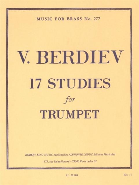 17 Studies For Trumpet Solo