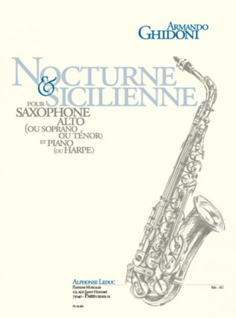 Nocturne And Sicilienne Alto Saxophone