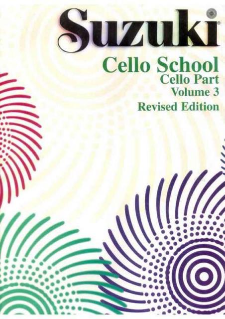 Suzuki Cello School Bk 3 Vlc Pt Rev