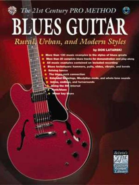 21st Century Pro Method Blues Gtr Bk/cd