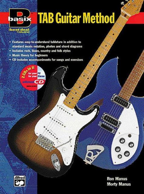 BASIX TAB GUITAR METHOD BK 1 BK/OLA