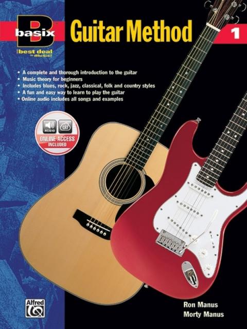 BASIX GUITAR METHOD BK 1 BK/OLA