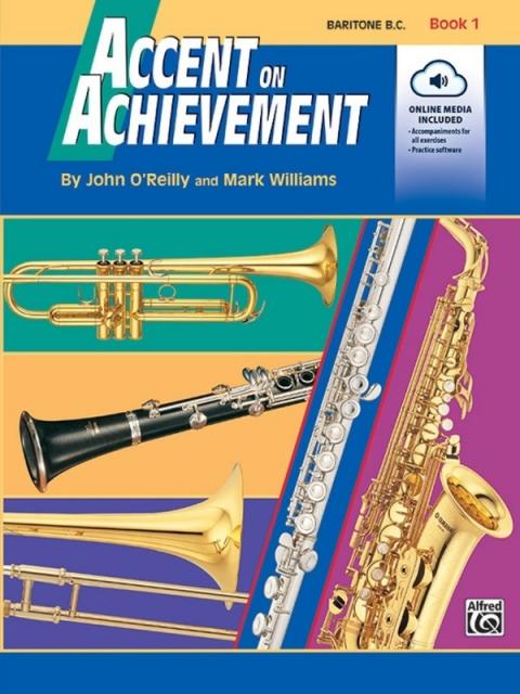 Accent On Achievement Bk 1 Baritone Bass Clef