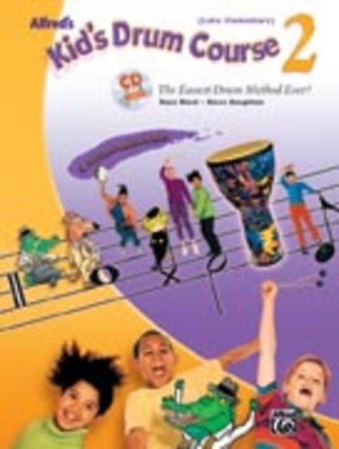 ALFREDS KIDS DRUM COURSE 2 BK/OLA