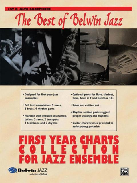 BEST OF BELWIN JAZZ FIRST YEAR CHARTS ALTO SAX 1