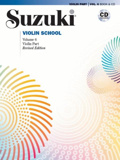 Suzuki Violin School Bk 6 Bk/cd Violin New Ed