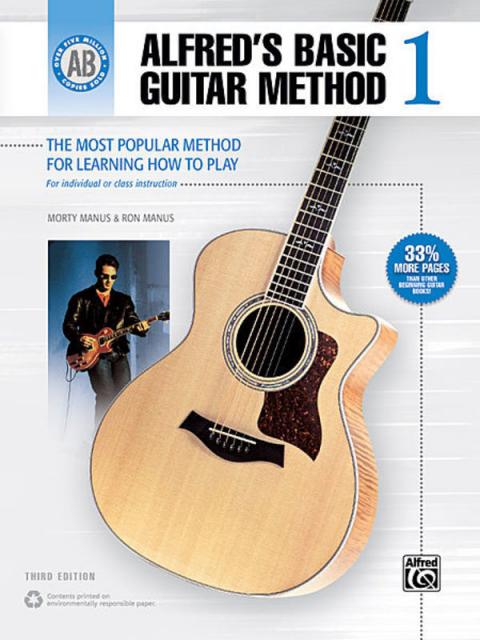 ALFREDS BASIC GUITAR METHOD 1 BK/OLA 3RD EDITION