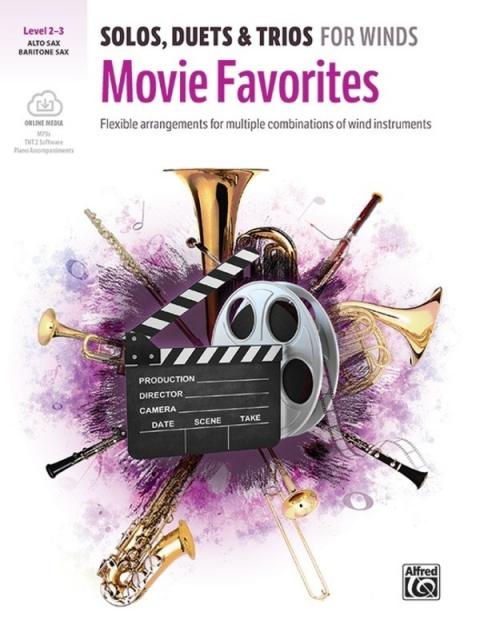 MOVIE FAVORITES ALTO/BAR SAX SOLOS/DUETS/TRIOS BK/OLA