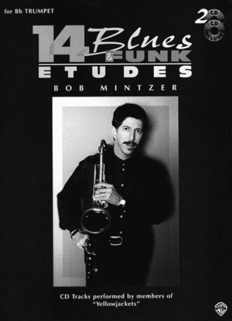 MINTZER - 14 BLUES & FUNK ETUDES TRUMPET BK/2CDS