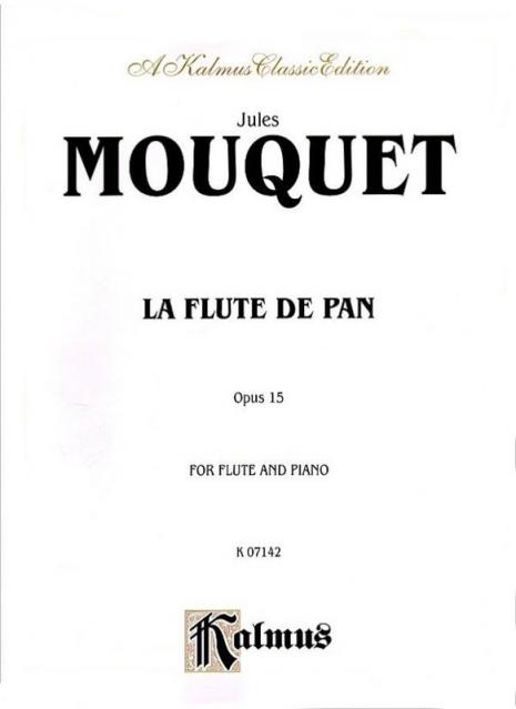 MOUQUET - SONATA OP 15 LA FLUTE DE PAN FLUTE/PIANO