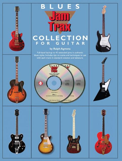 Blues Jam Trax Collection For Guitar Bk/cd