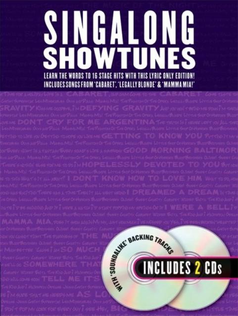 Singalong Showtunes Bk/2cds