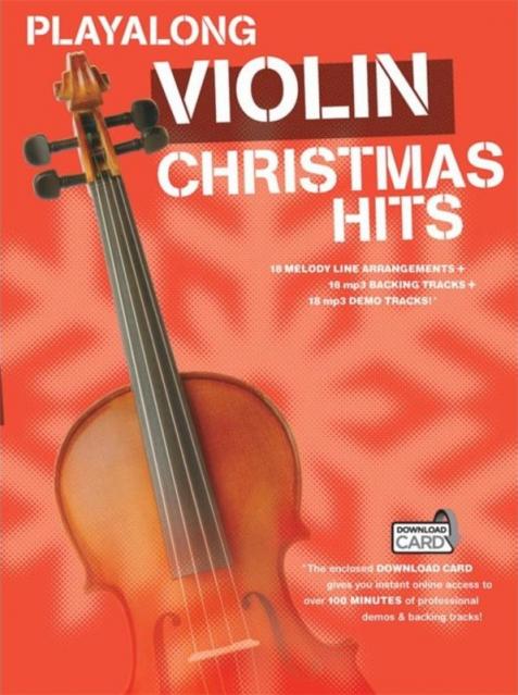 Playalong Violin Xmas Hits Bk/dl