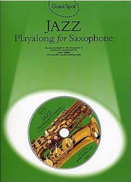 Guest Spot Jazz Playalong Alto Sax Bk/cd