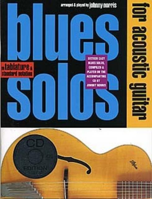 Blues Solos For Acoustic Guitar Tab Bk/cd