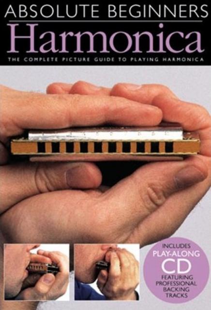 ABSOLUTE BEGINNERS HARMONICA BK/CD