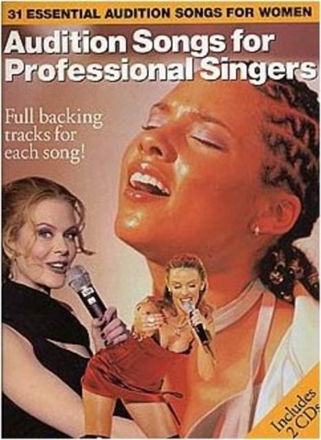 Audition Songs Prof. Women 2 Bk2cds