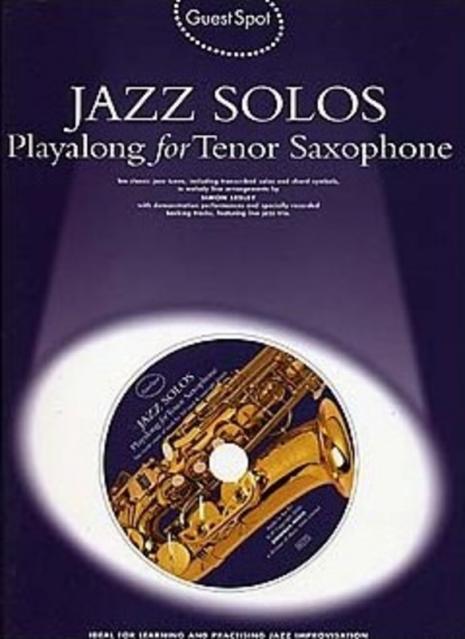 Guest Spot Jazz Solos Tenor Sax Bk/cd