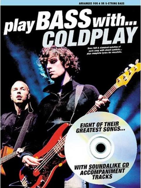 Play Bass With Coldplay Bk/cd