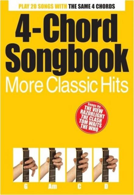 4 Chord Songbook More Classc Hts Gtr Bk