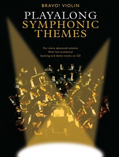 Bravo! Violin Playalong Symphonic Themes Bk/cd