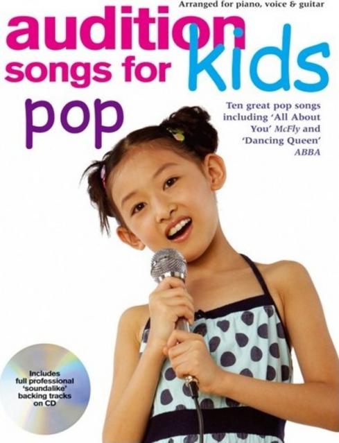 Audition Songs Kids Pop Pvg Bk/cd