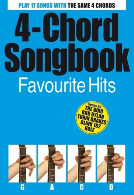 4 Chord Songbook Favourite Hits Gtr Bk