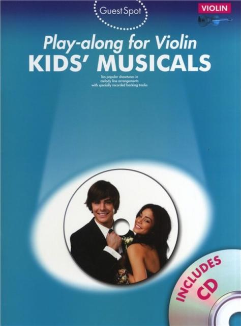 Guest Spot Kids Musicals Violin Bk/cd