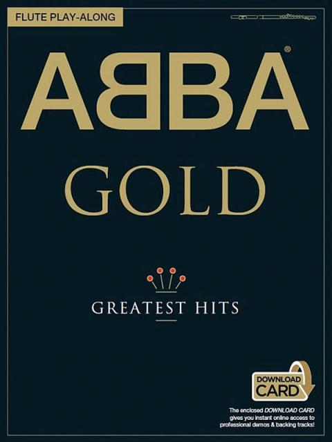 Abba Gold Flute Playalong Book/oa