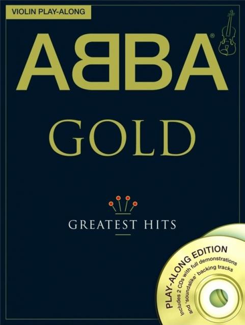 Abba Gold Violin Playalong Book/cd