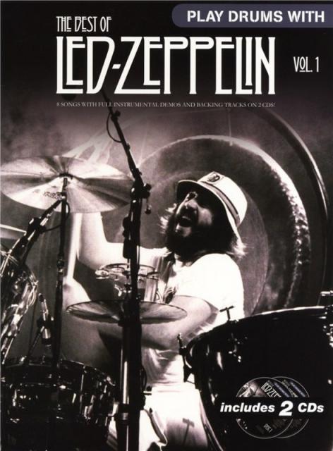 Play Drums With Best Of Led Zeppelin Vol1 Bk/2cds