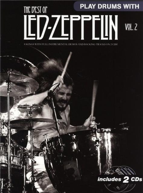 Play Drums With Best Of Led Zeppelin Vol2 Bk/2cds