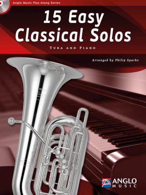 15 Easy Classical Solos Tuba Bk/cd