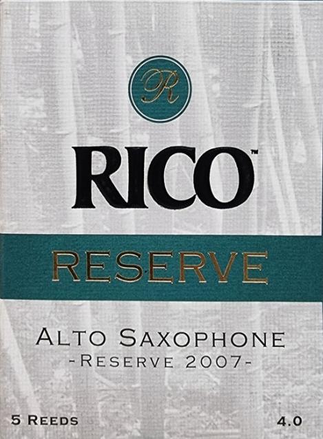 5 Rico Reserve Alto Sax Reeds #4