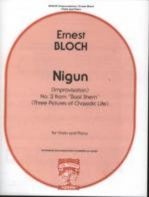 Bloch - Nigun No 2 From Baal Shem Violin/piano