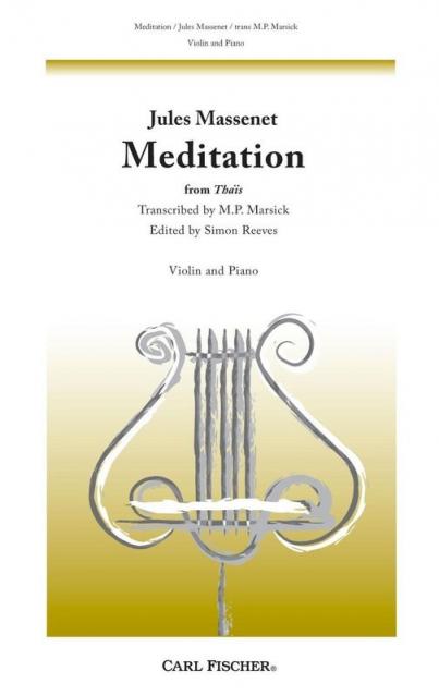 Meditation From Thais Arr Marsick Vln Pno