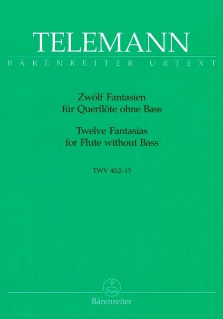 Telemann - 12 Fantasies For Flute