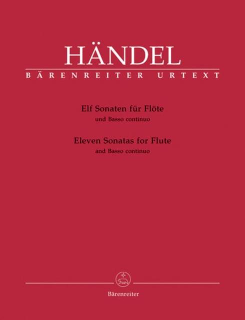 Handel - 11 Flute Sonatas Complete Flute/piano