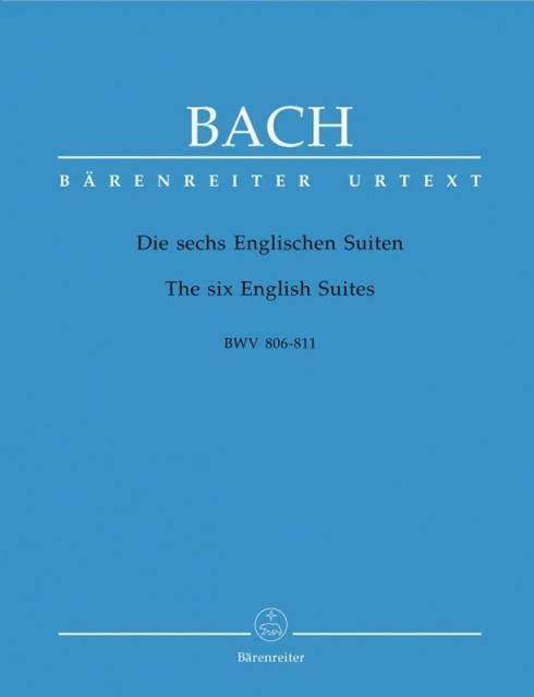 English Suites 6 Bwv 806-811 Urtext