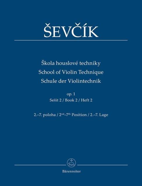 School Of Violin Technique Op 1 Bk 2