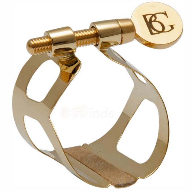 BG Tradition Gold Plated Clarinet Ligature with Cap - L3