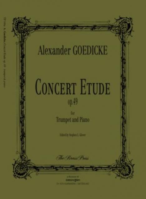 Goedicke - Concert Etude Op 49 Trumpet/piano