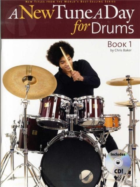 New Tune A Day Drums Book 1 Book/cd