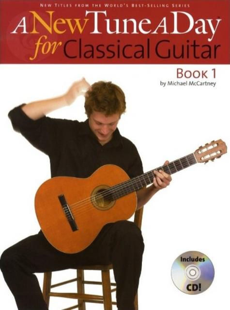 New Tune A Day Classical Guitar Book 1 Book/cd