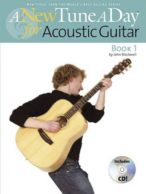 New Tune A Day Acoustic Guitar Book 1 Book/cd