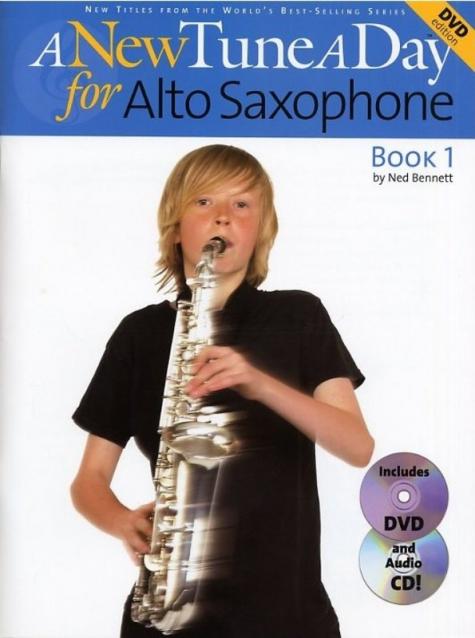 New Tune A Day Alto Sax Book 1 Book/cd/dvd